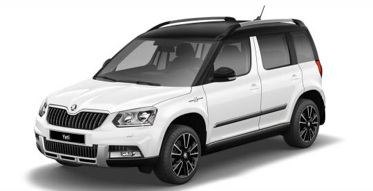 Поездка в любой аэропорт Škoda Yeti